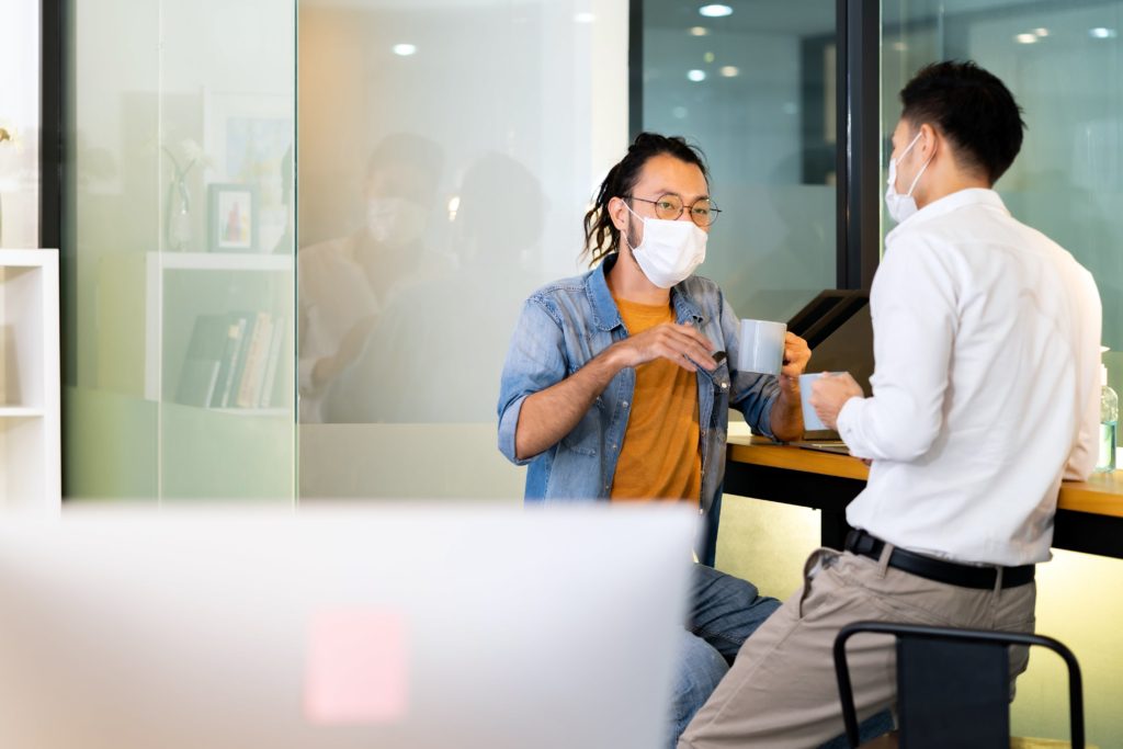 Coworking Workers Coffee